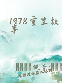 1978重生故事