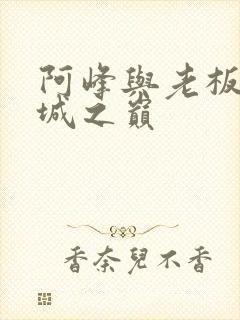 阿峰与老板娘倾城之巅