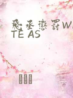 飞丞惩罚WRITE AS