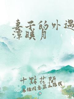 妻子的外遇 江潭映月