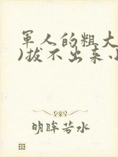 军人的粗大(h)拔不出来小说