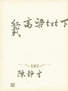 红高粱txt下载