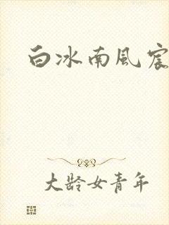 白冰南风宸