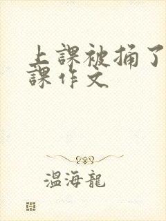上课被捅了一节课作文