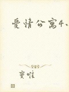 爱情公寓4小说