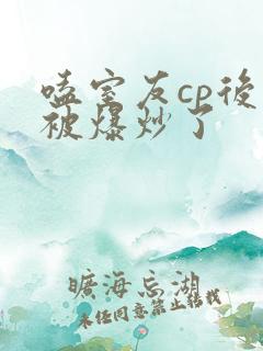 嗑室友cp后我被爆炒了