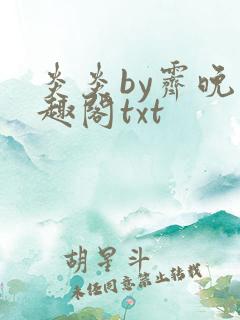 炎炎by霁晚笔趣阁txt