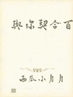 与你契合百分百