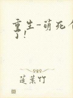 重生-萌死个人了!