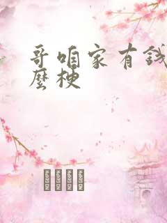 哥咱家有钱了什么梗