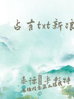 占有txt新浪