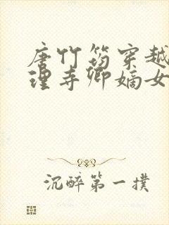 唐竹筠穿越成大理寺卿嫡女的小说