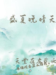 盛夏晚晴天结局