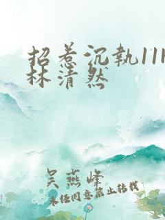 招惹沉执11H林清然