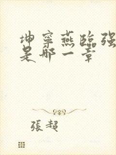 坤宁燕临强女主是哪一章