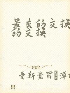 最爽的交换疯狂的交换