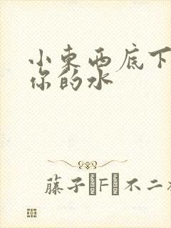 小东西底下都是你的水