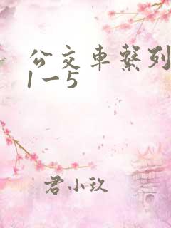 公交车系列合集1一5