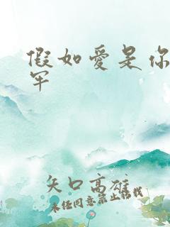 假如爱是你给的牢