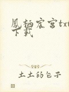 凤栖宸宫txt下载