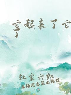 它起来了它想你了