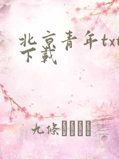 北京青年txt下载