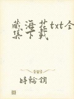 藏海花txt全集下载
