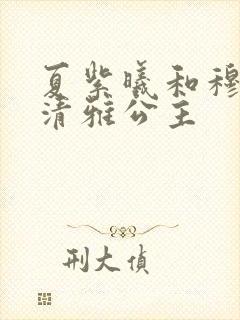 夏紫曦和穆景天清雅公主