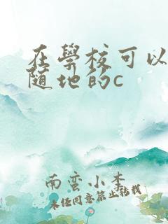 在学校可以随时随地的c