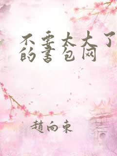 不要太大了会坏的书包网