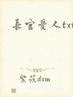 长官爱人txt