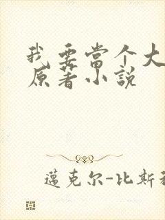 我要当个大坏蛋原著小说