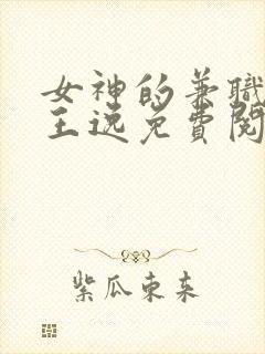 女神的兼职司机王逸免费阅读