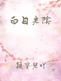 白日光阴