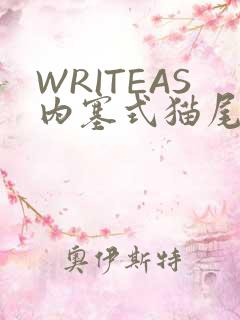 WRITEAS内塞式猫尾