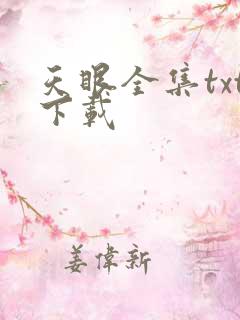 天眼全集txt下载