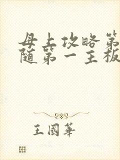 母上攻略第竹影随第一主板网