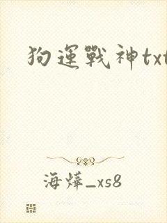 狗运战神txt