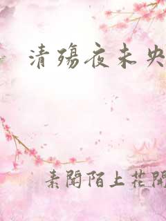 清殇夜未央