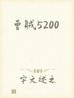曹贼5200