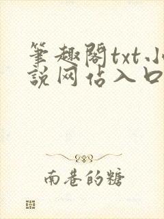 笔趣阁txt小说网站入口