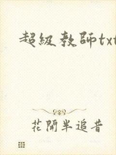 超级教师txt