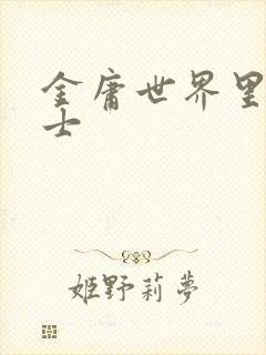 金庸世界里的道士