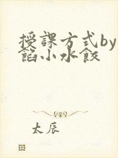 授课方式by肉馅小水饺