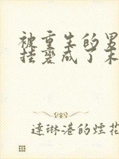 被重生的男友开挂变成了末世大佬后