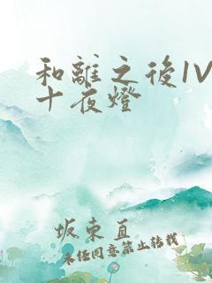和离之后1V1十夜灯