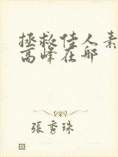 拯救佳人素柔 高峰在哪