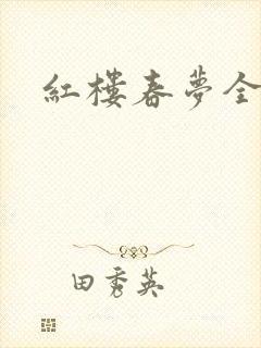 红楼春梦全集