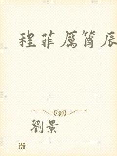 程菲厉筲辰小说