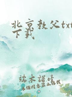 北京教父txt下载